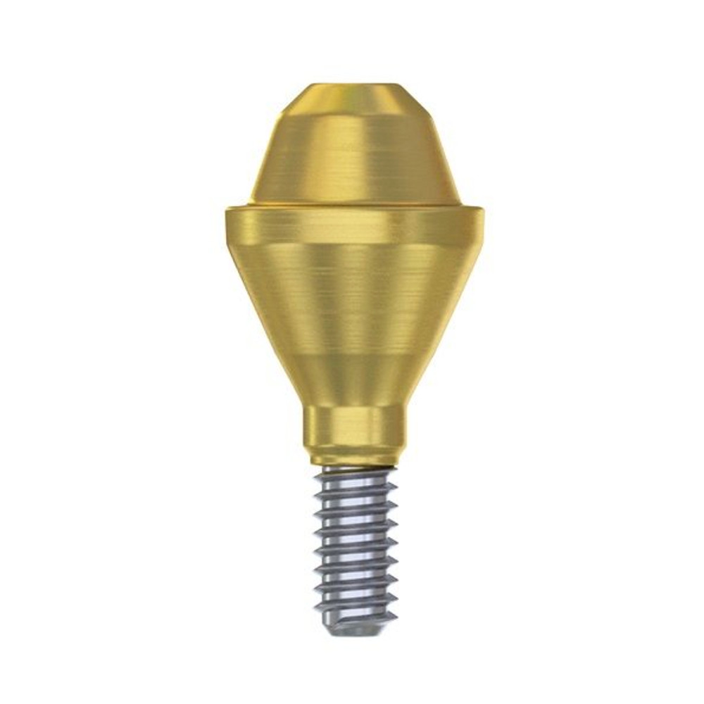 1x Kit Prosthetic Straight Multi Unit 1.6 NP Int Hex 2.0mm Connection Titanium
