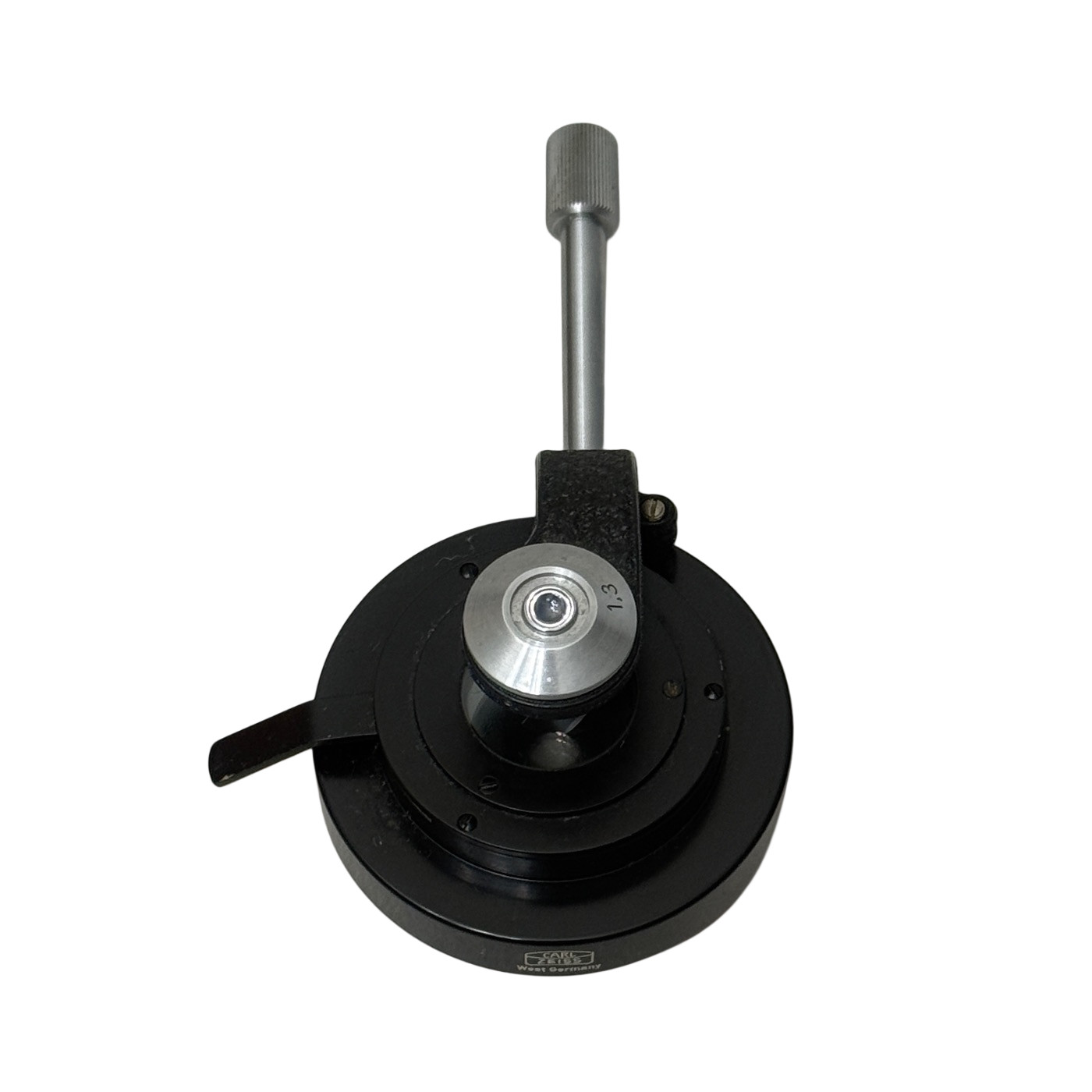 Carl Zeiss Microscope Flip Top Swing Out Condenser 1.3x
