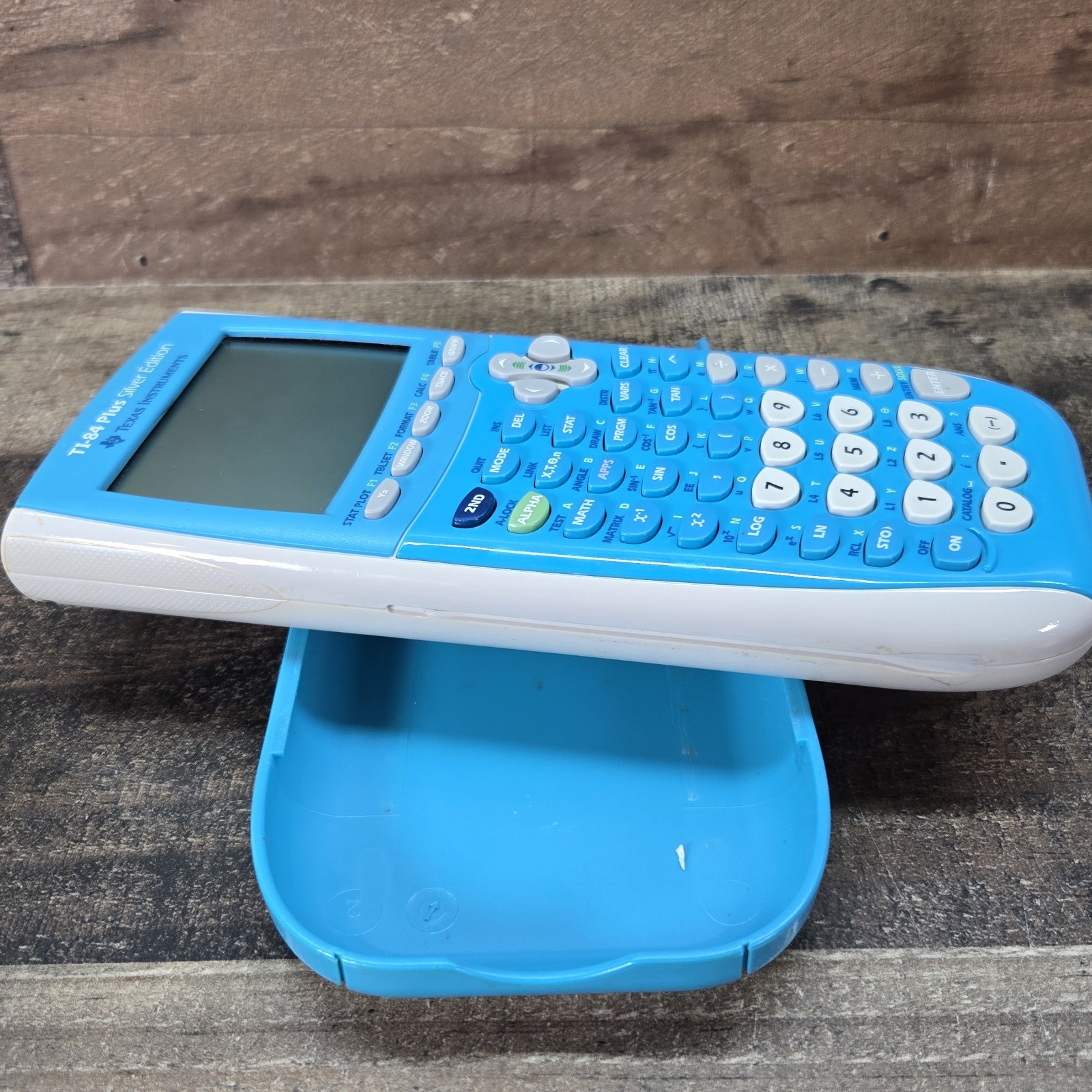 TI-84 Plus Silver Edition Graphing Calculator – Light Blue Free shipping