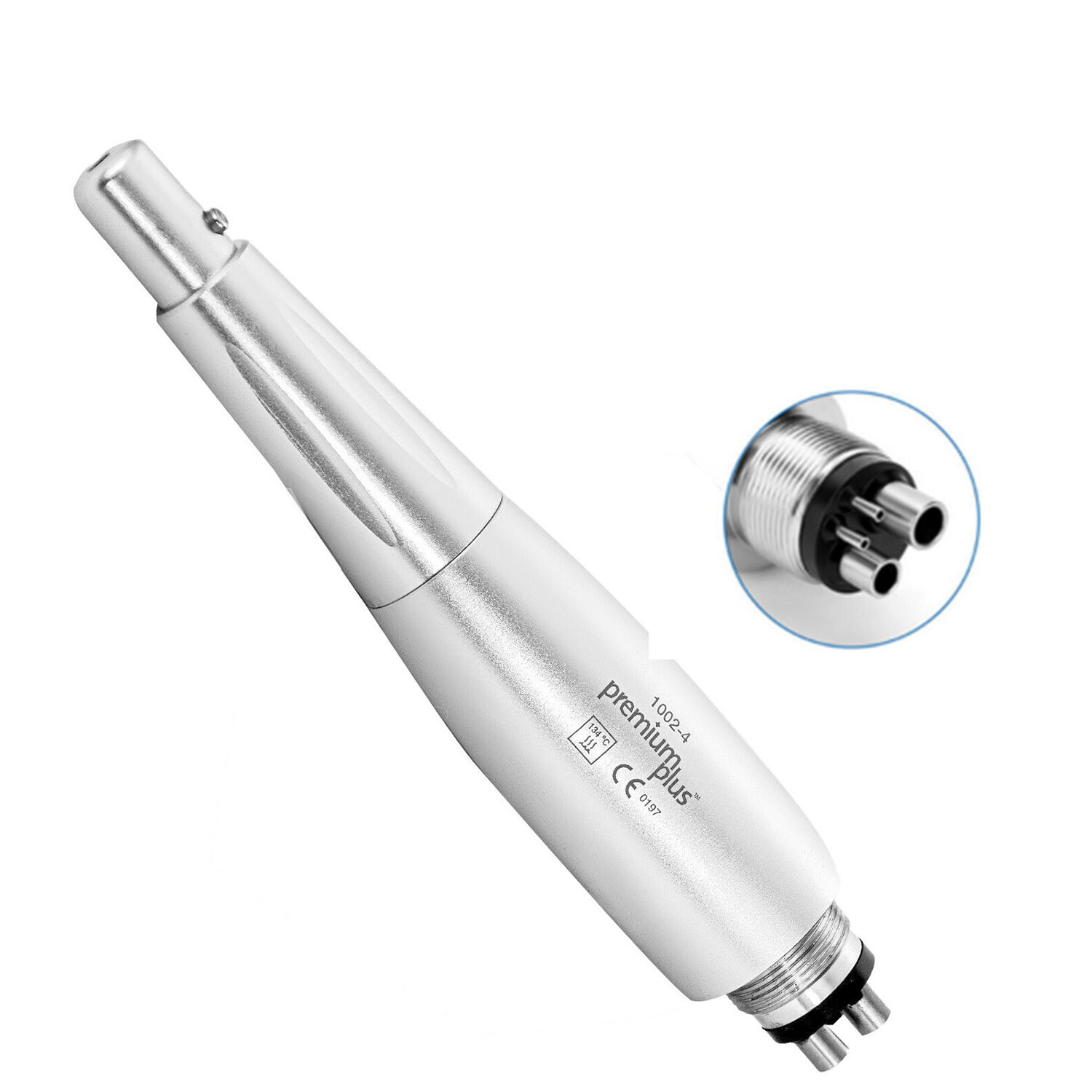Premium Plus Dental Hygiene Prophy Handpiece 4 Holes 3 Nose Cones FDA Approved