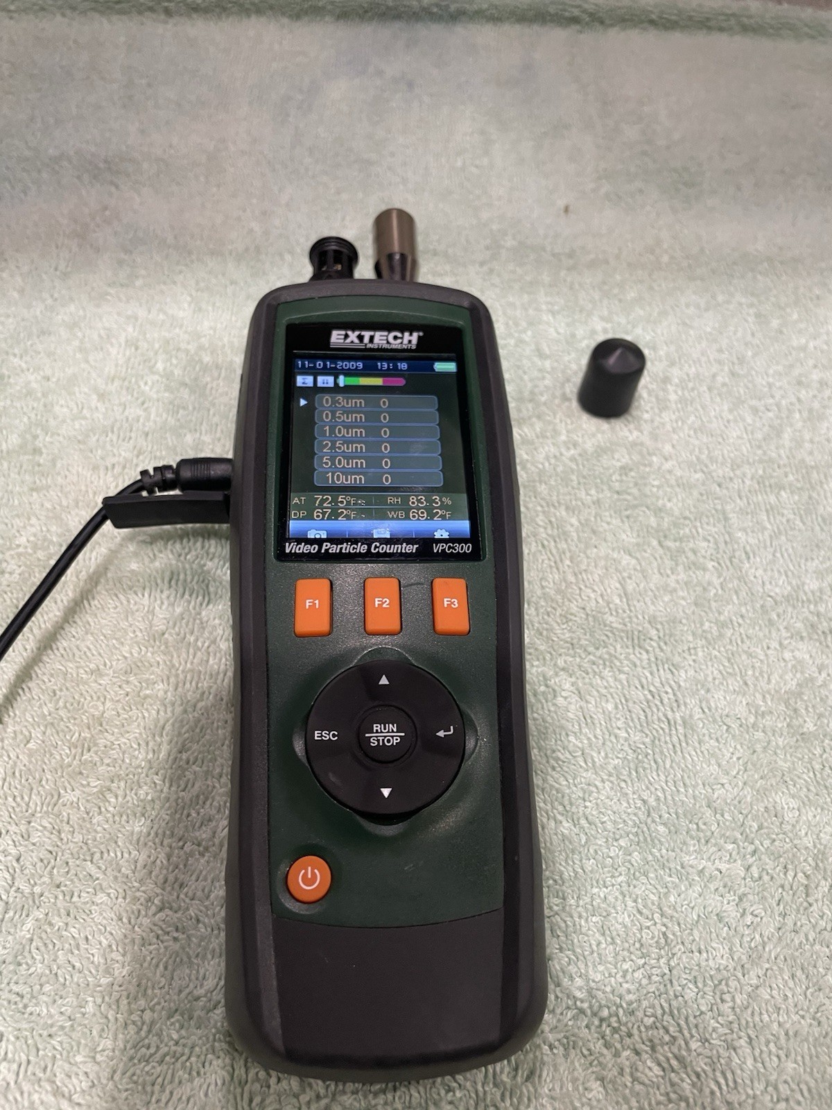 EXTECH VPC300 VIDEO PARTICLE COUNTER