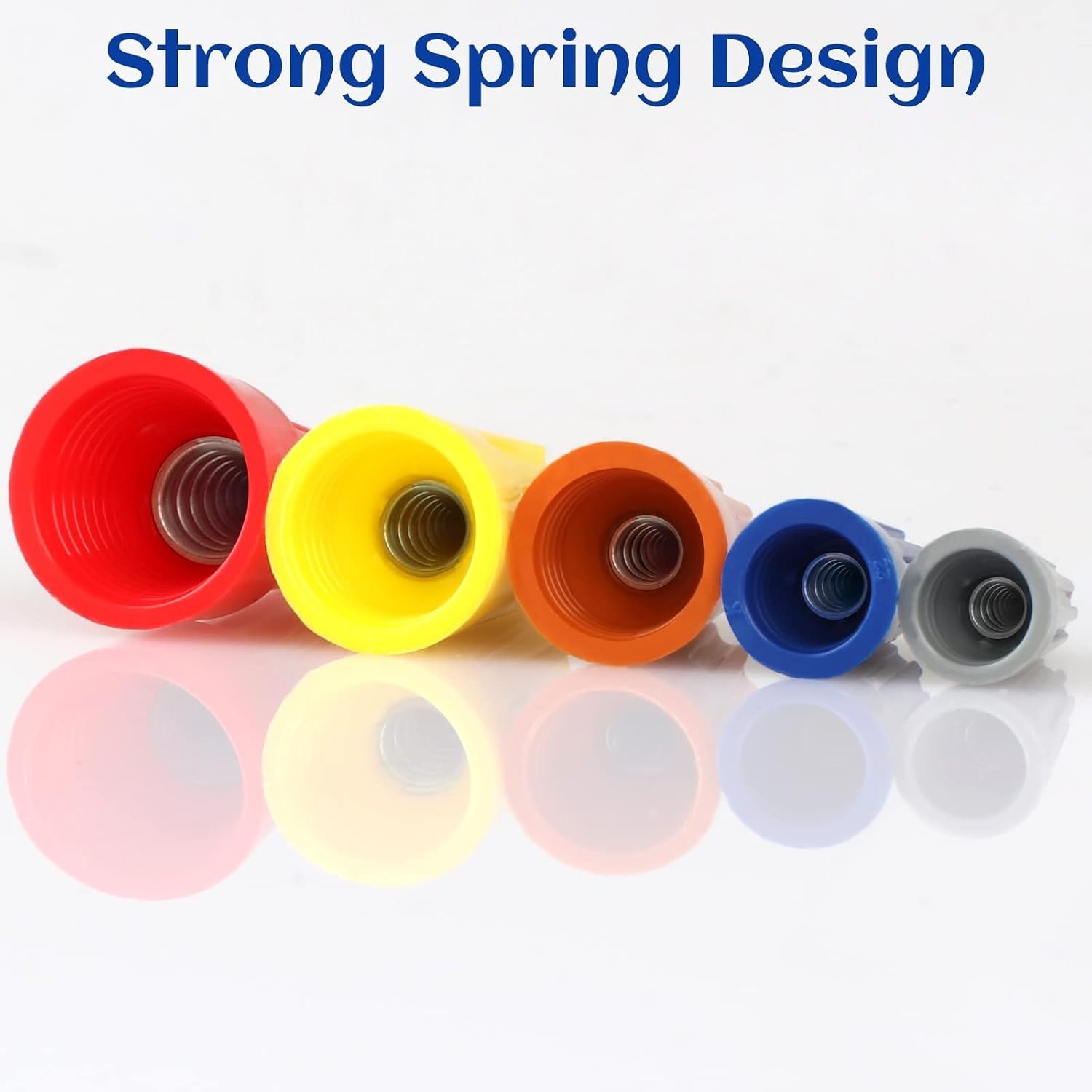 Color-Coded Wire Caps – 180 PCS Nylon Insulated Connectors for DIY Projects