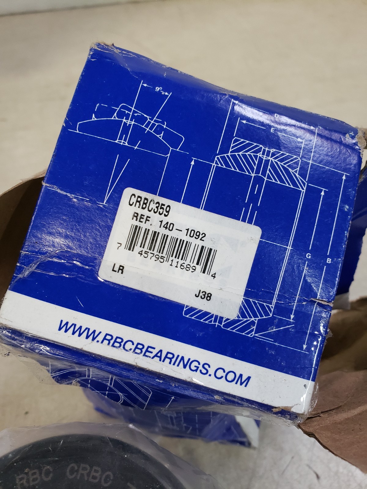 RBC Bearings Cam Follower CRBC 3 59