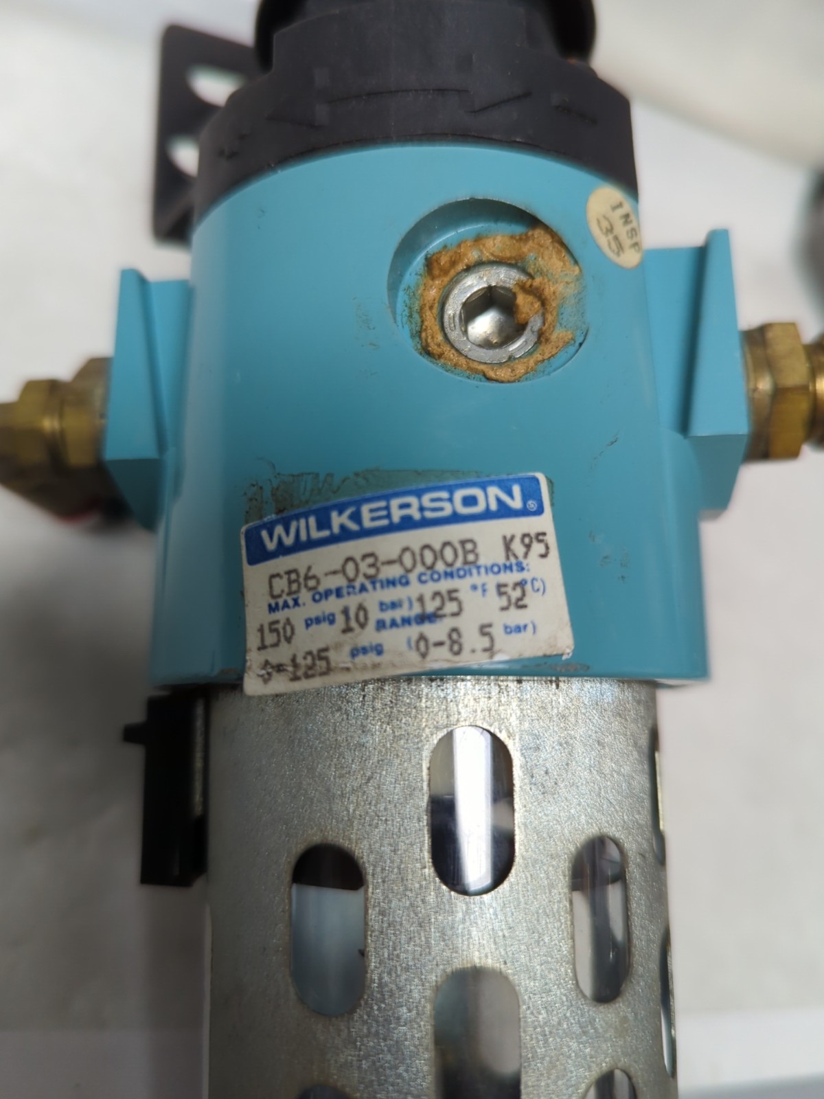 WILKERSON,CB6-03-00B K95,AIR FILTER REGULATOR PRE-OWNED