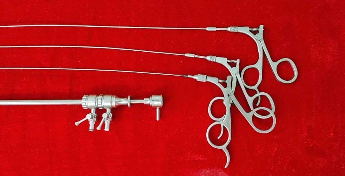 Hysteroscopy Diagnostic Surgery Set High Quality Reusable Surgical Instruments