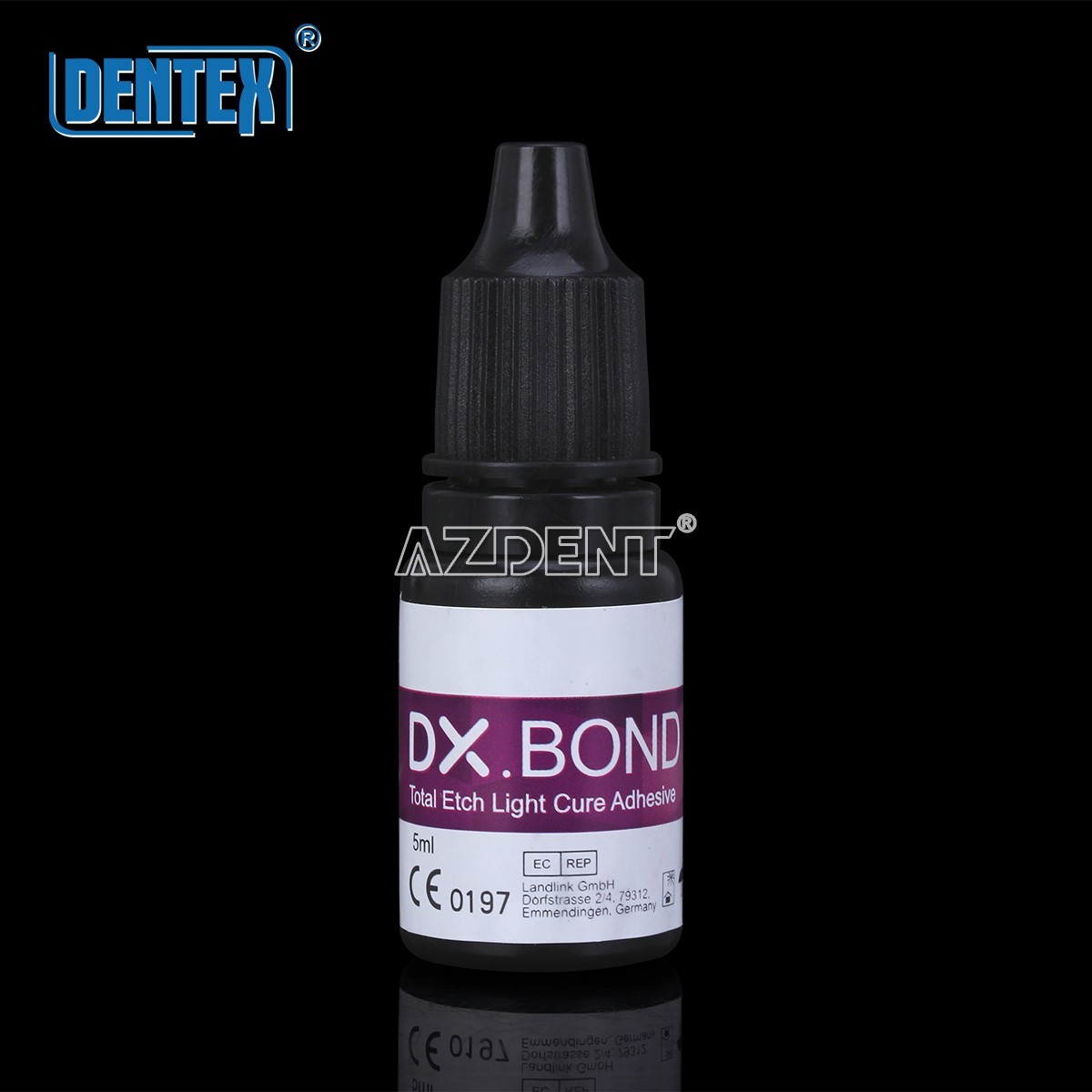 DENTEX Dental Light Cure Dentin Enamel Bonding Resin Adhesive ONE STEP 5 ML