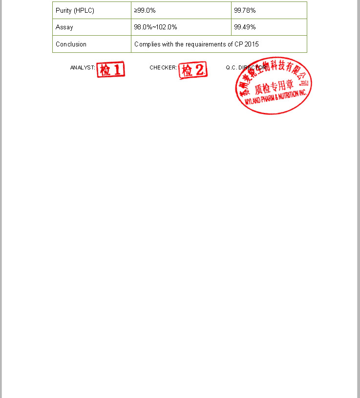 Ani Raw Powder, Purity 99+%, 25 Grams, CAS: 72432-10-1