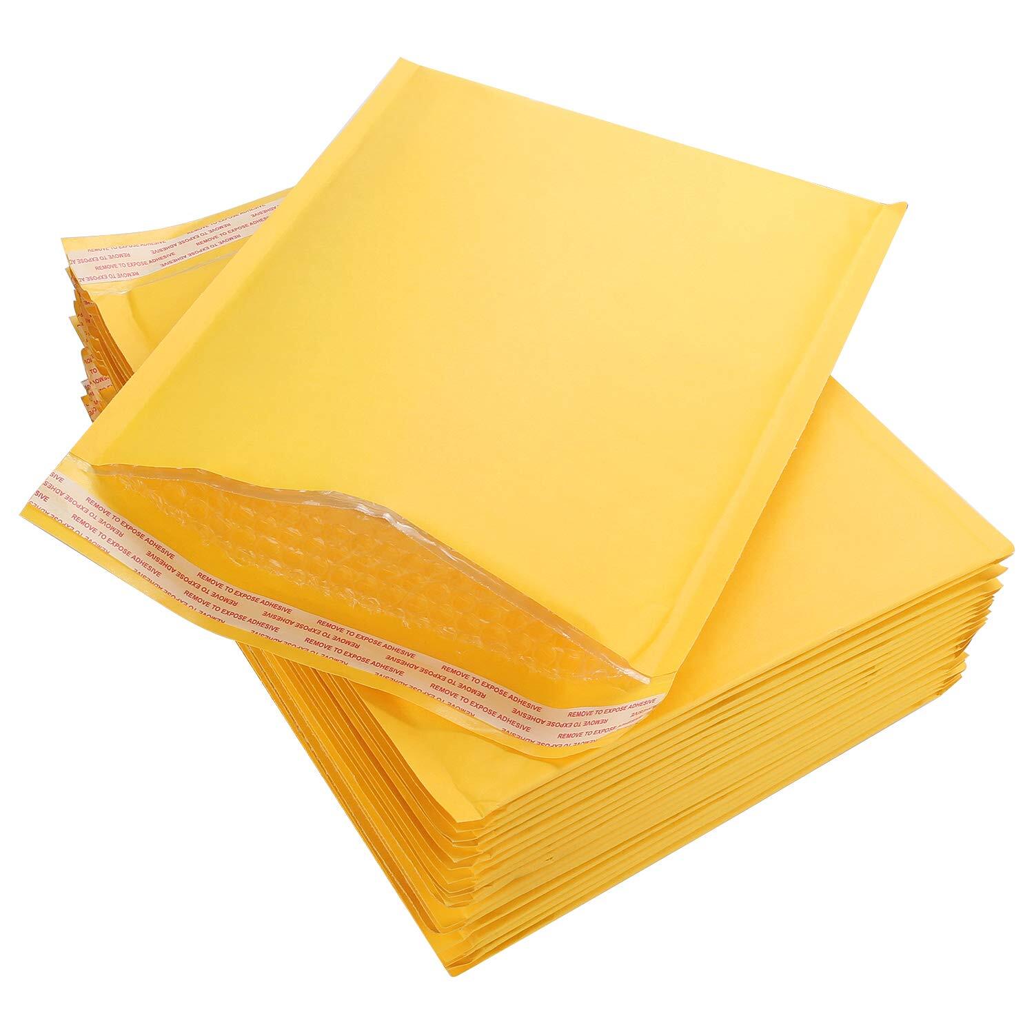 5pcs Kraft Paper Envelope Bubble Bag Unique Bubble Bag Express Delivery