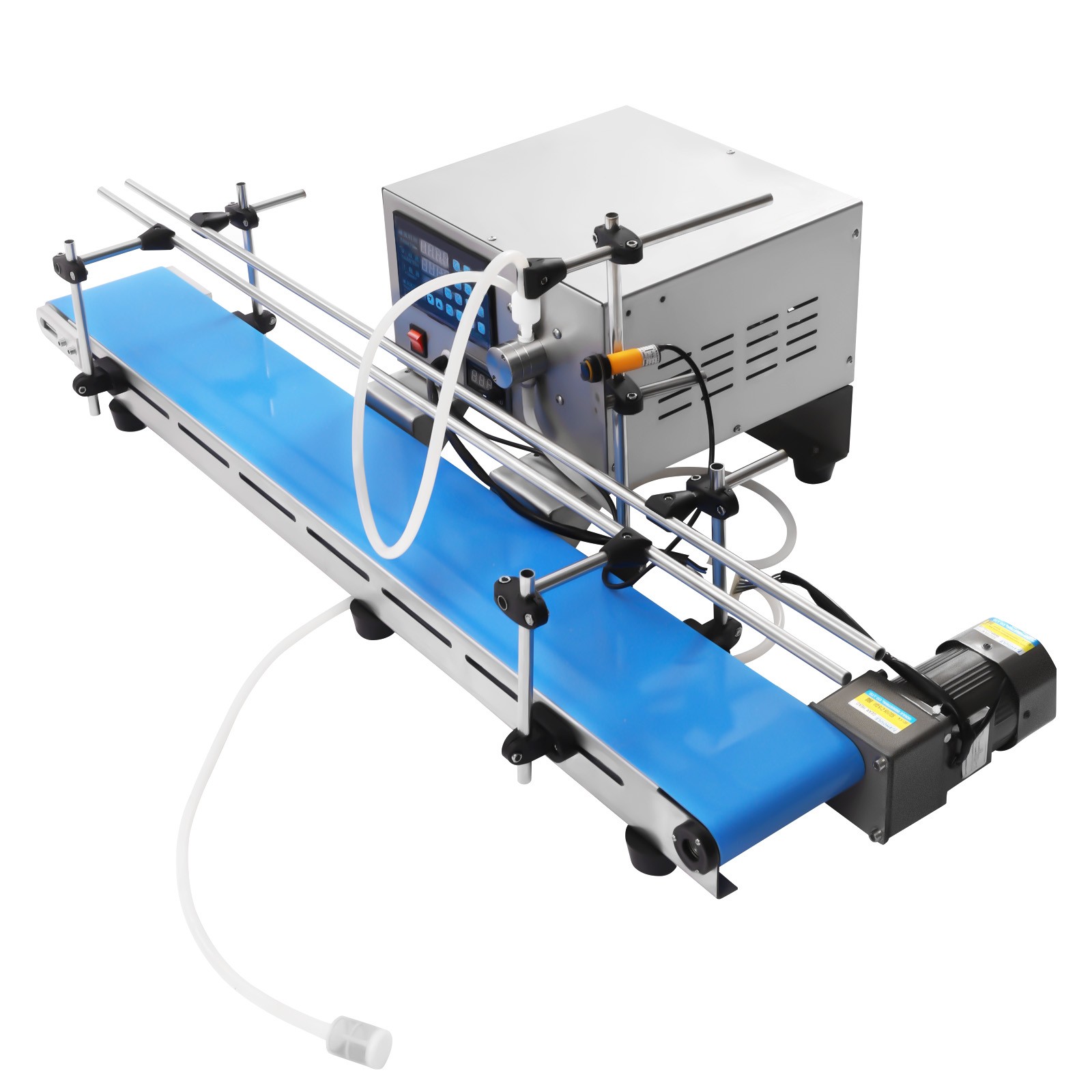 Single Head Automatic Liquid Bottle Tube Filling Machine Digital Control Filler