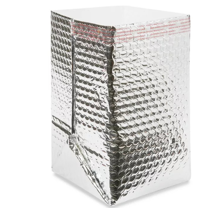 Foil Insulated Box Liners Leakproof Thermal Cold Shipping 6 x 6 x 6 in – Pkg 5 +