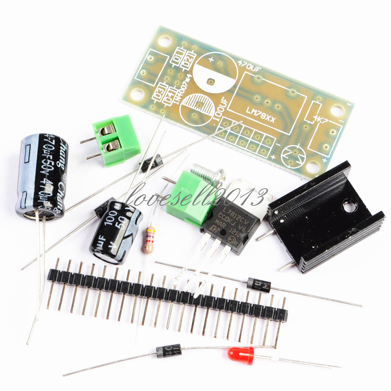 DIY Kits L7812 Step Down 14.5V-35V To 12V Power Supply Module