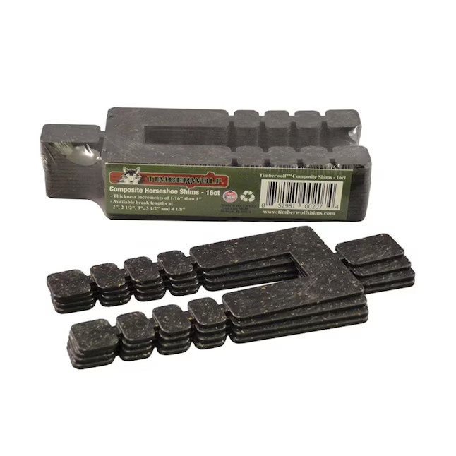 TimberWolf 1-in x 1.875-in x 5.125-in 16 -Pack Composite Shim