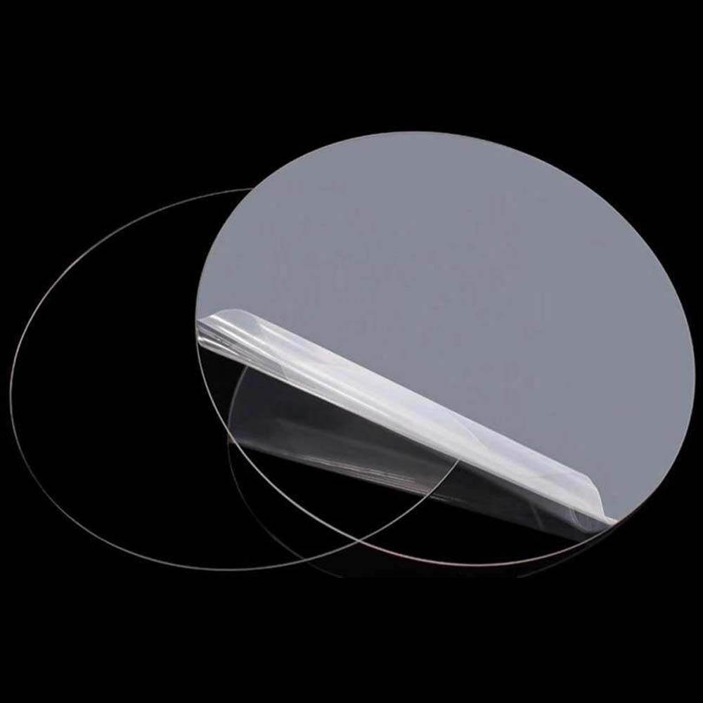 Ø 10-400mm Clear Plastic Circle Discs Round Perspex Thick 2mm 3mm 4mm 5mm & 10mm