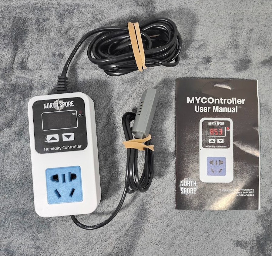 North Spore Digital Humidity Controller Hygrostat Plug & Play Grow Tent