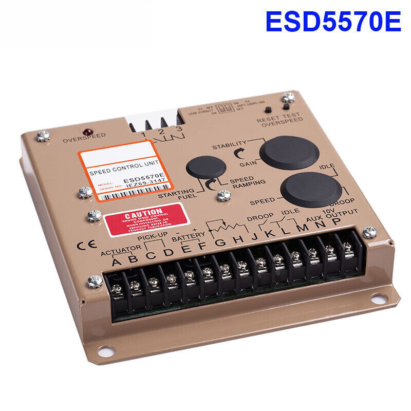 Controller ESD5570E Speed Control Governor Unit compatible Diesel Generator