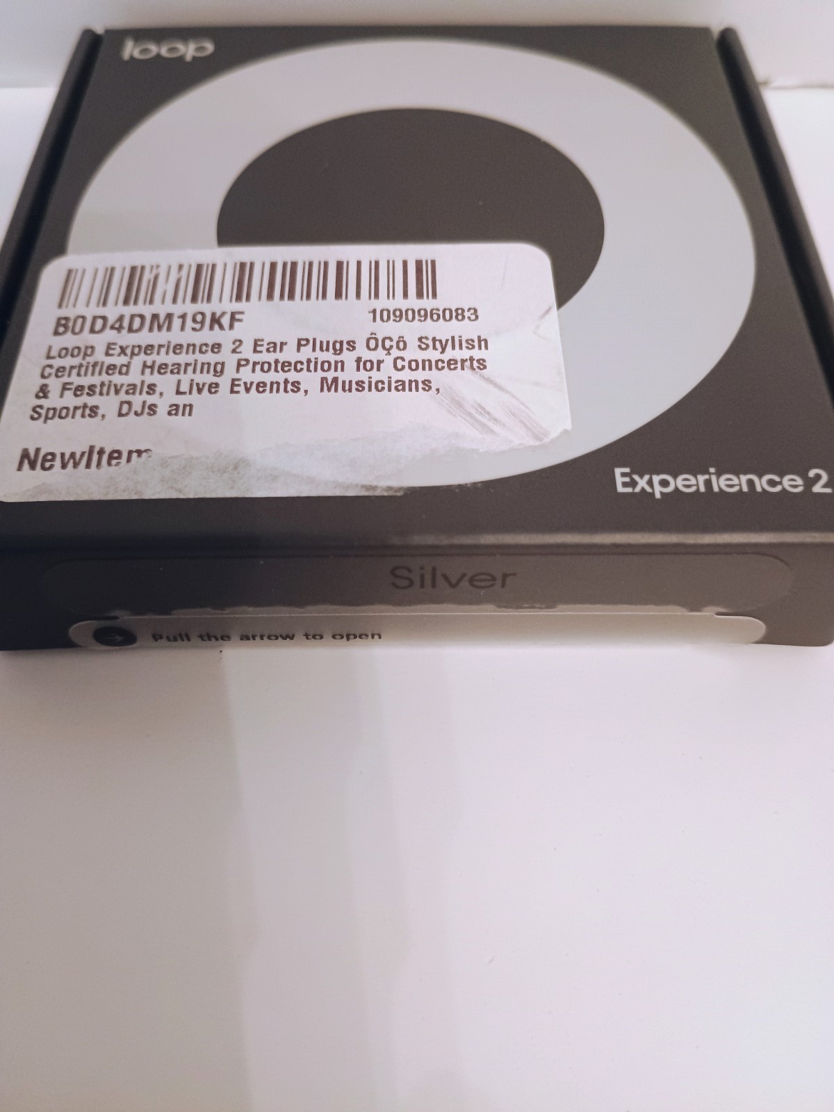 Loop Experience 2 Earplugs – SNR 17 / NRR 12db -Silver Sealed!