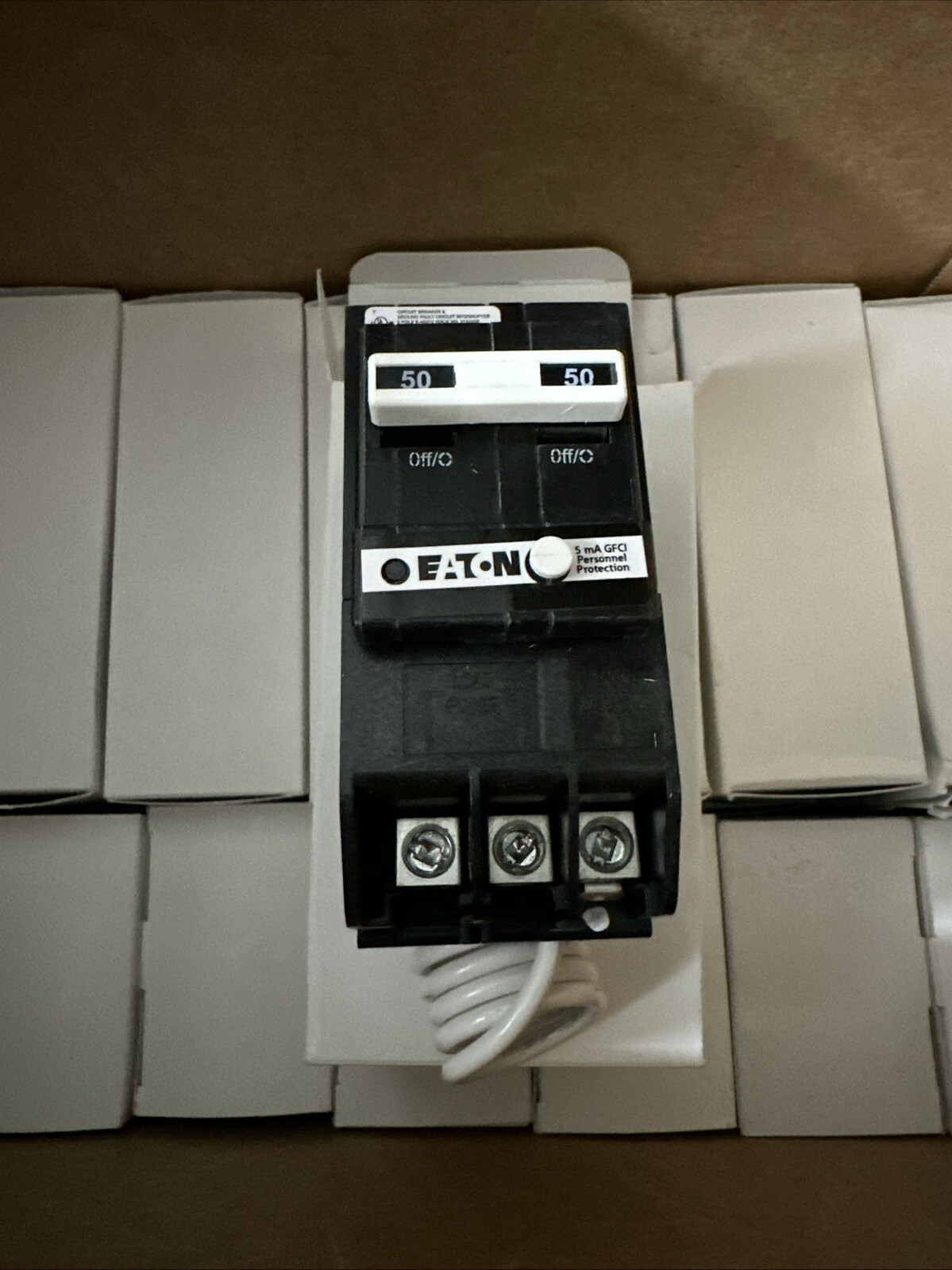 BRN250GF NEW MODEL For GFTCB250 Circuit Breaker Eaton BR STYLE 2P GFCI 50A