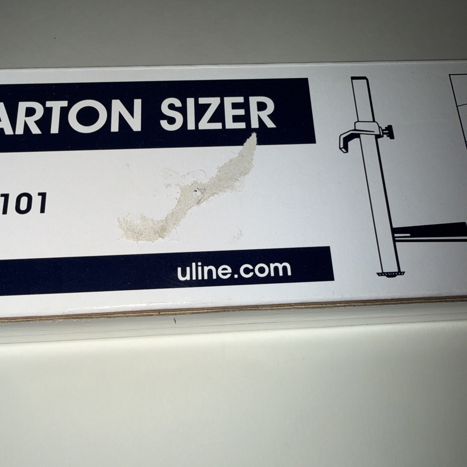 Uline Carton Sizer Box Tool – Resize Cardboard Shipping Boxes H-101 NEW