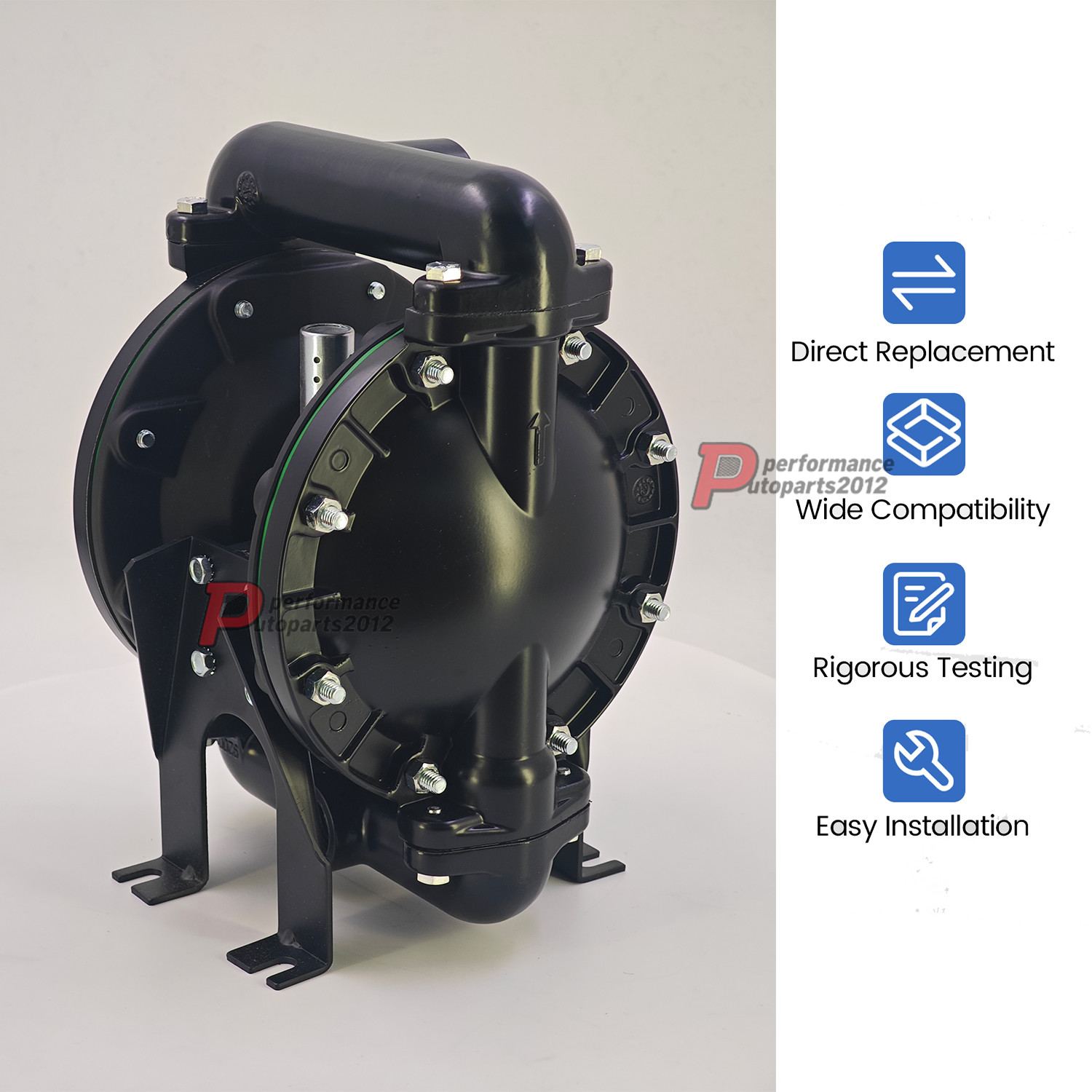 1″ Air Operated Double Diaphragm Pump 666100-344-C For Ingersoll Rand ARO NEW