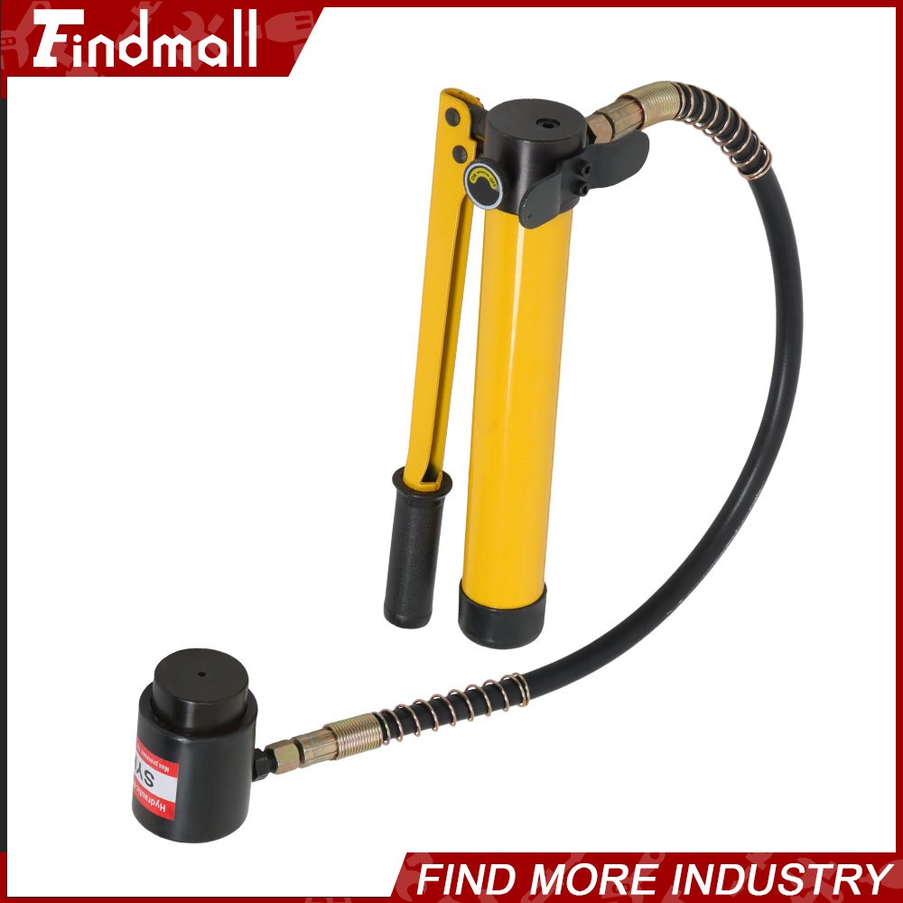 Findmall 10 Ton 1/2″ – 2″ Hydraulic Knockout Punch Driver Tool Kit With 6 Dies