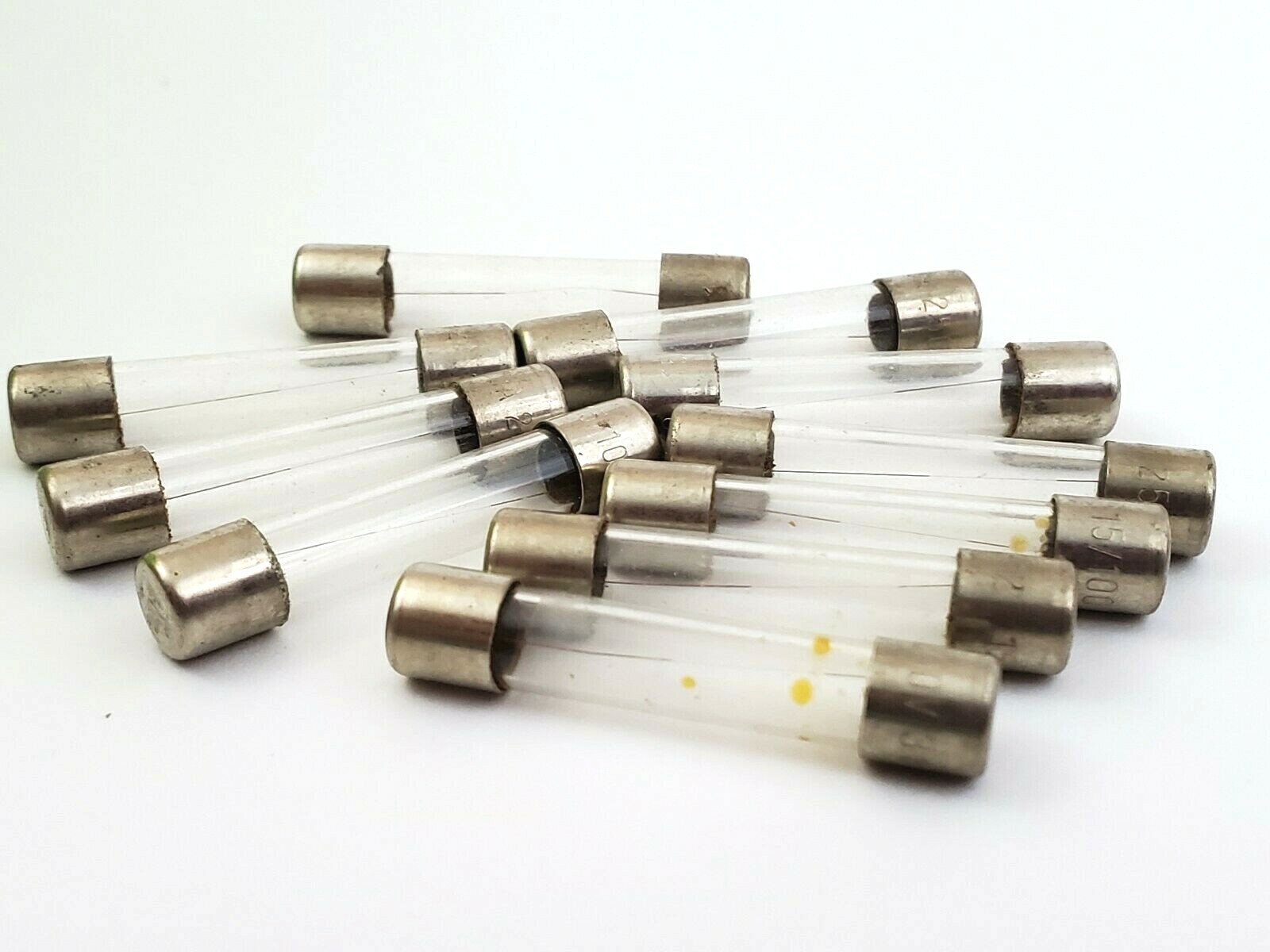 Lot of 10 Littelfuse 3AG 15/100A Glass Fuses 15/100th Amp 250 Volt 1/4″ x 1-1/4