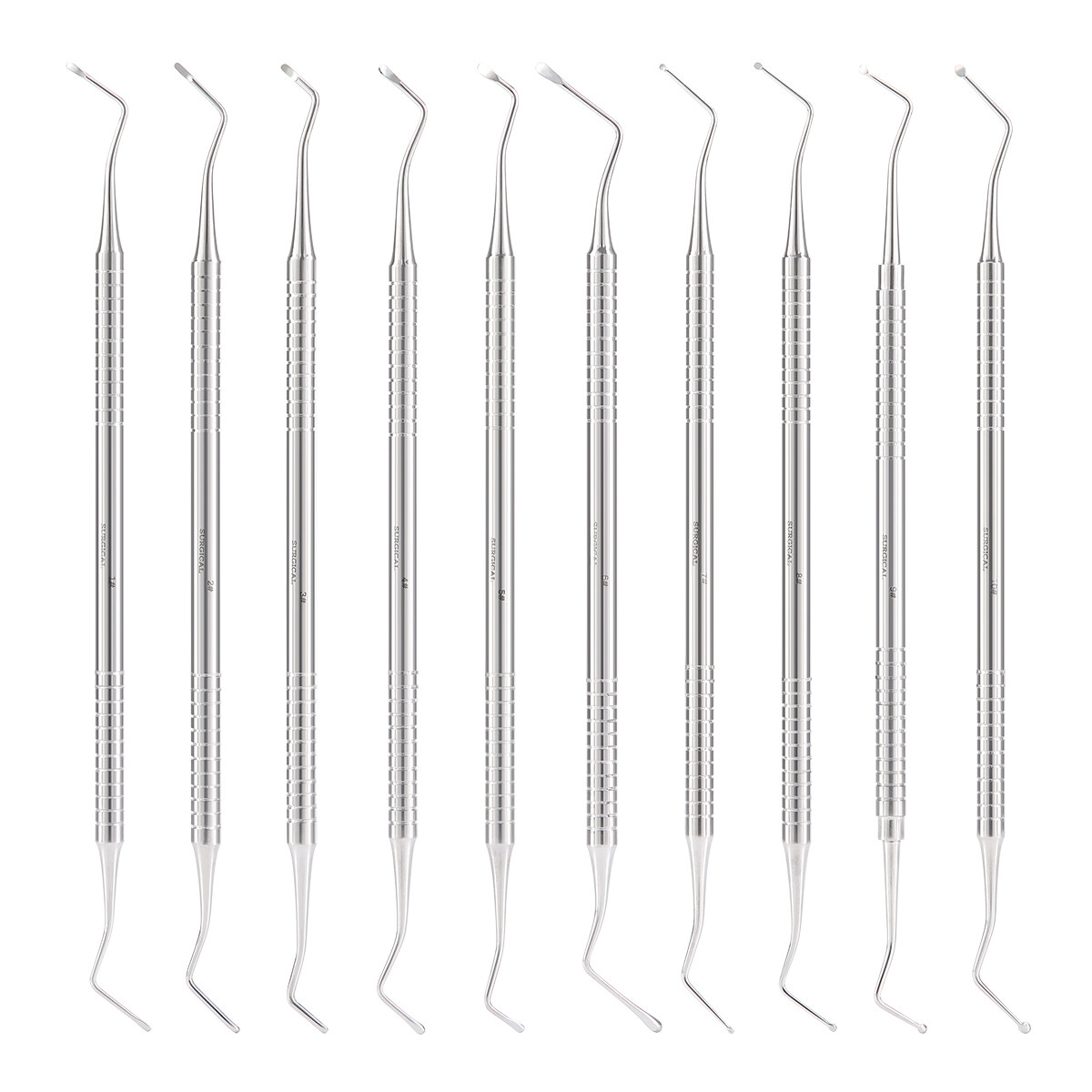 DENTAL EXCAVATOR ENDO SPOON DOUBLE ENDED INSTRUMENTS Carious Decay Treatment
