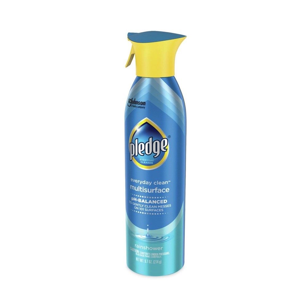 Pledge 339851 9.7 oz. Multi-Surface Everyday Aerosol – Rainshower (6/CT) New