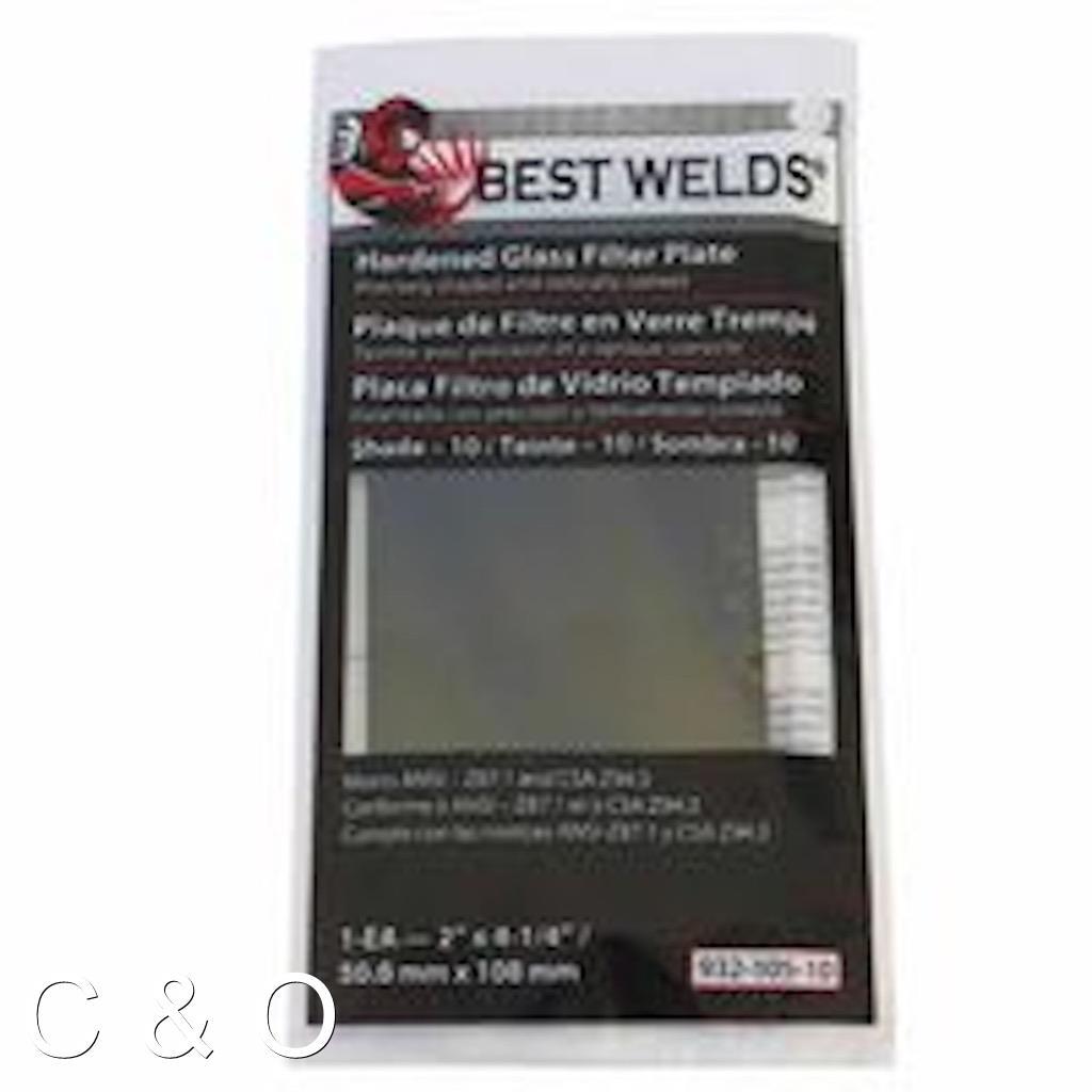SHADE 11 WELDING FILTER PLATE – 2 x 4.25 HARDENED GLASS LENS for WELDING HELMET