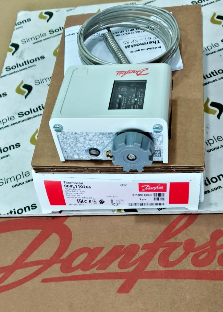 1PC-Danfoss 060L110266 Thermostat, KP61 6-14 mm IP30-NEW
