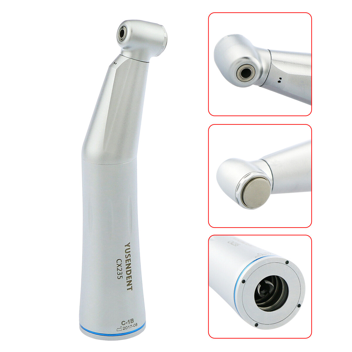 Dental Slow Low Speed Handpiece Contra Angle Push Button E-type