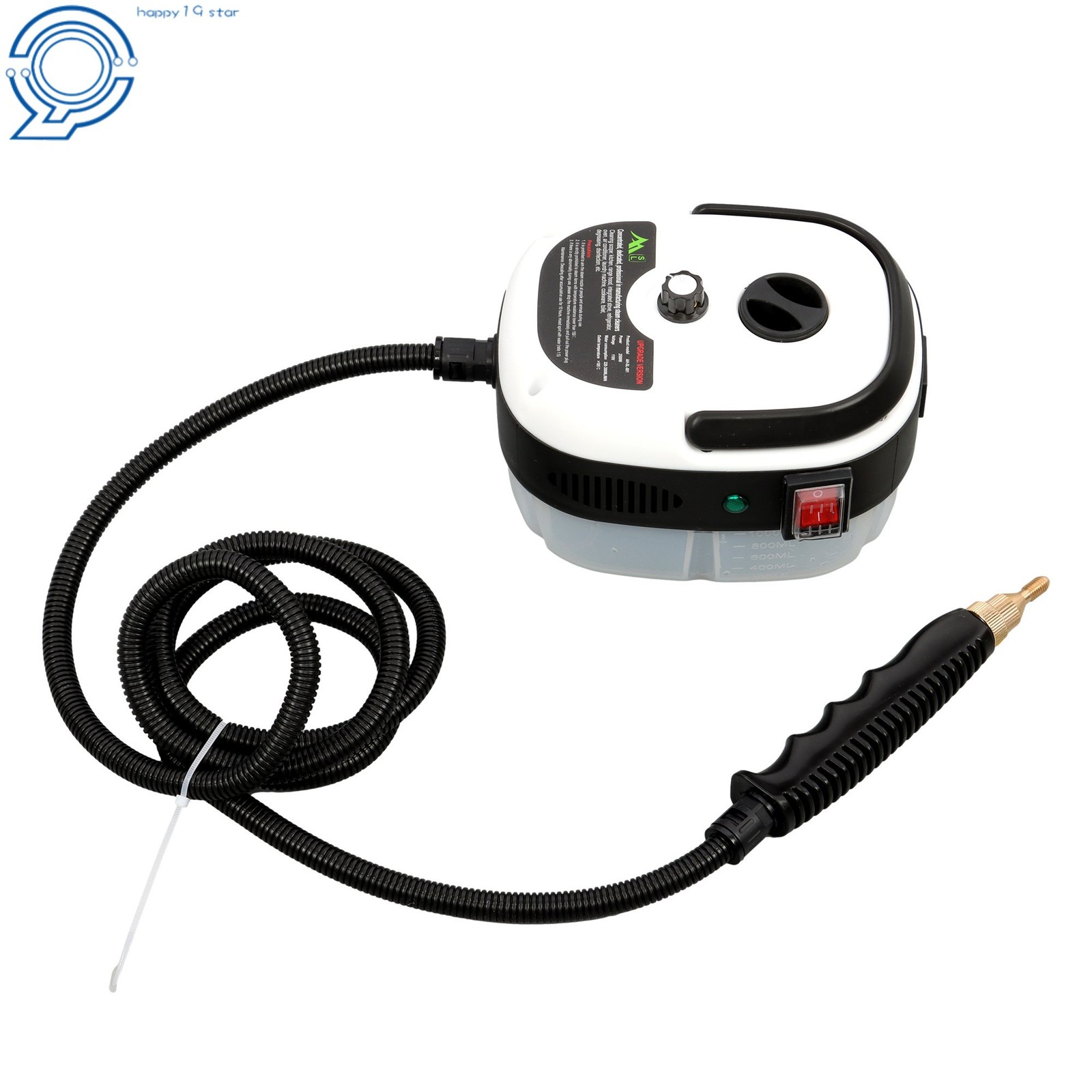 Steam Mop & Cleaner 2500W for Hardwood Floors & Auto Detailing Accessories