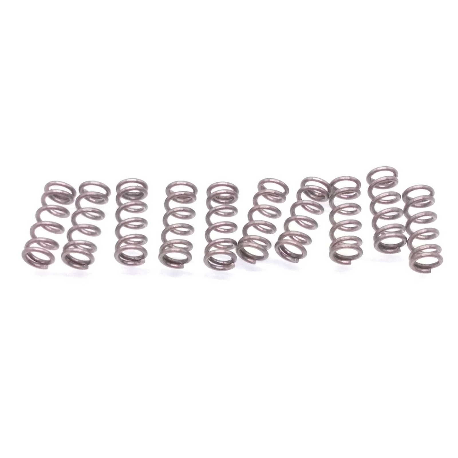 10x 0.6mm Wire Dia Stainless Steel Compression Spring Pressure OD 4mm Length 10