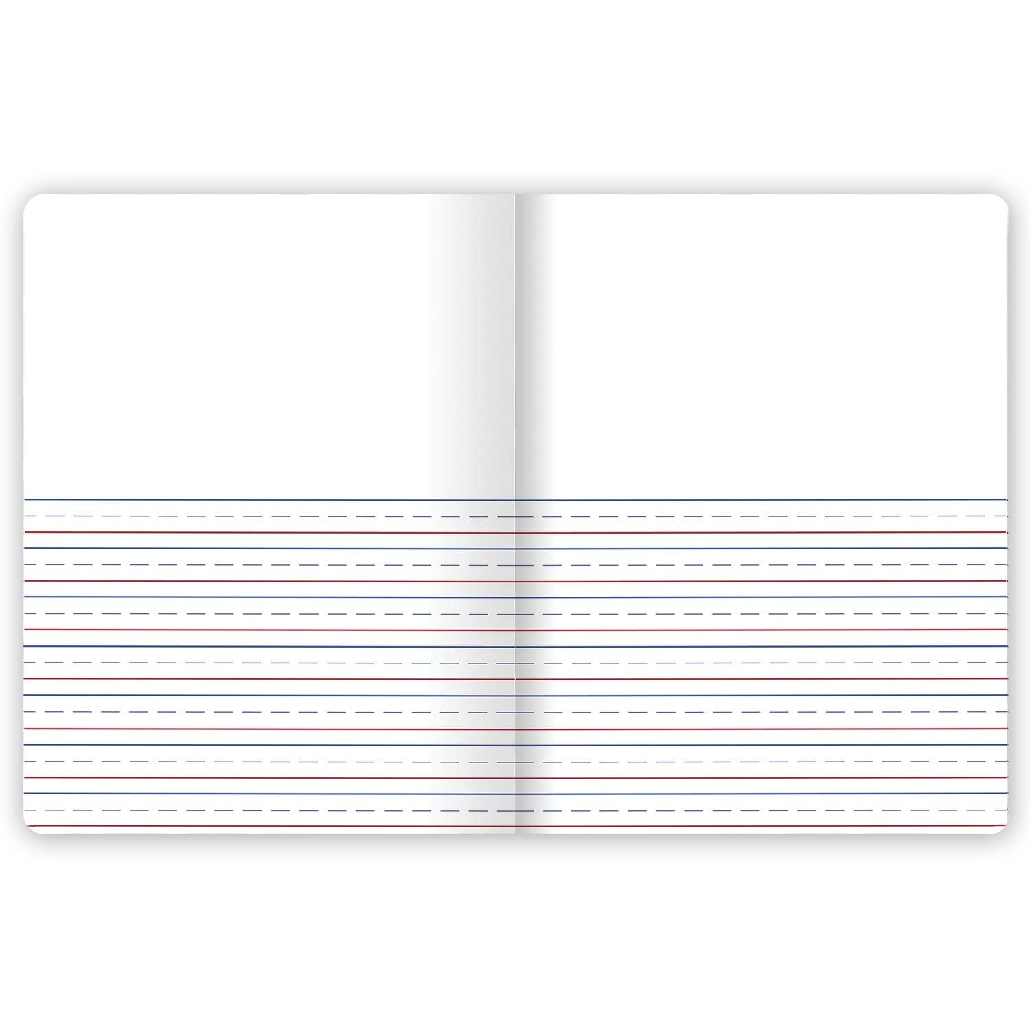 Primary Journal Creative Story Tablet Composition Notebook K-2 Blue Writing Pad