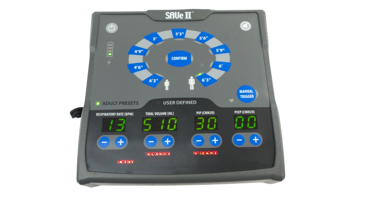 AutoMedX SAVe II Simplified Automated Venilator – Free Shipping