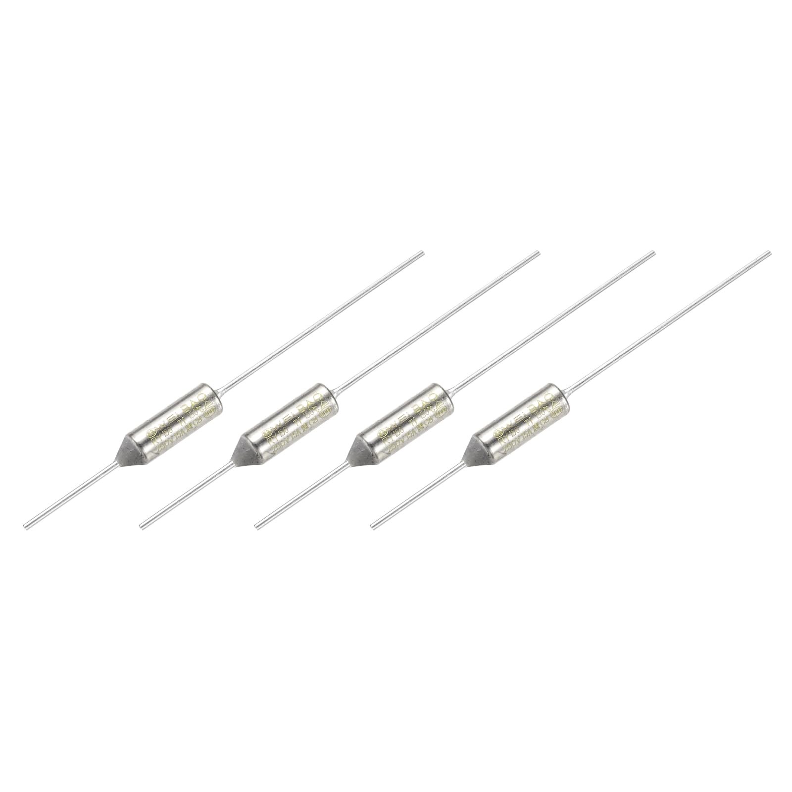 4 PCS RY150 150C 302F 15A 250V Metal Cutoff Temperature Thermal Fuse Motor
