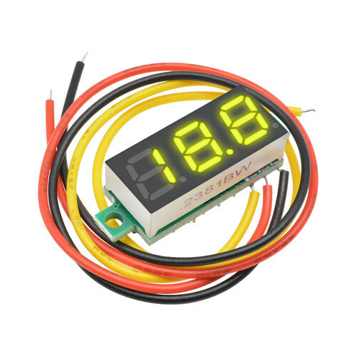 1-10PCS Mini DC0-100V 0.28In 3-Digital Voltmeter LED Voltage Panel Meter 3 Wire