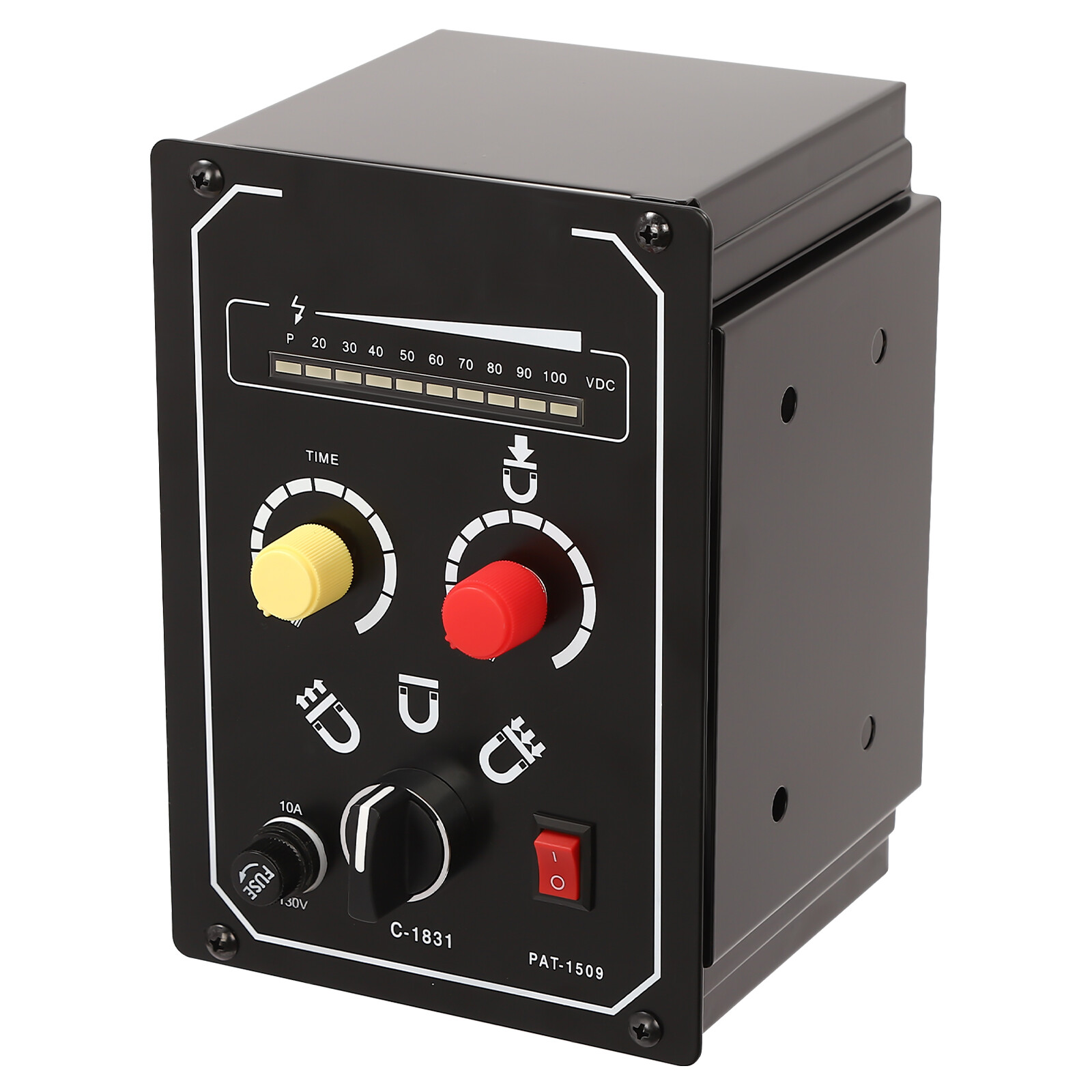 Electro Magnetic Chuck Controller 10A DC 0-100V Adjustable with LED Display 110V