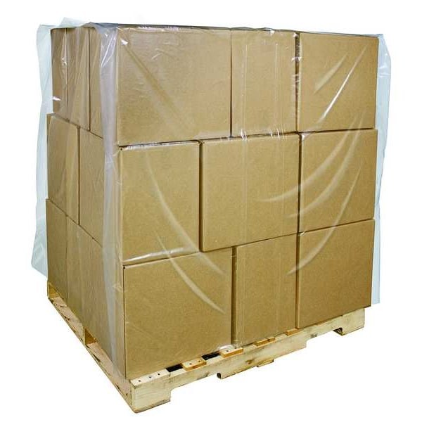 Pallet Cover, 3 Mil, Clear, 20 Pk, 2Lcy7