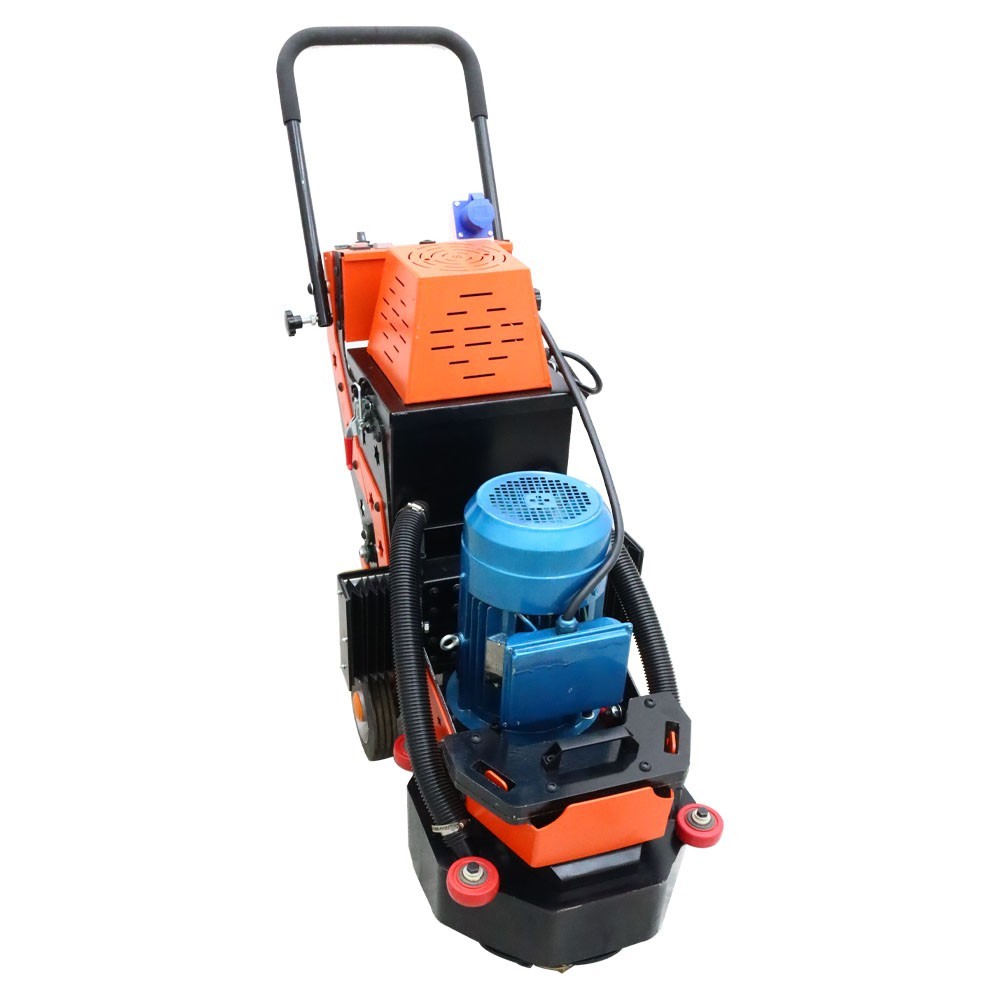220V 5.4HP Concrete Floor Grinding Polishing Machine 16.14″Grind Wide 6pcs Head