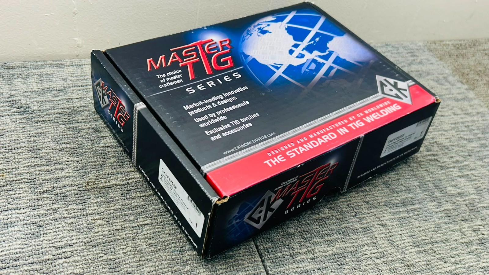 CK Worldwide CKPF225SF MasterTIG 250A Water Cooled Pencil TIG Torch Kit 1907381