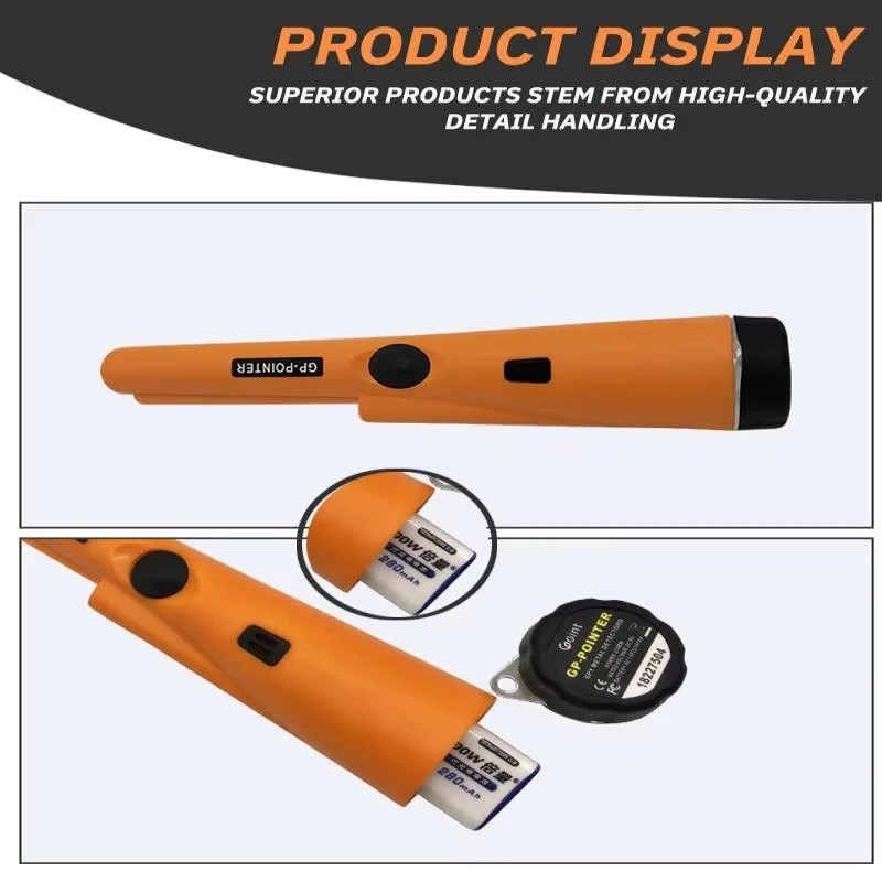 Metal Detector Handheld Pro Pinpointer Waterproof Sensitive Probe Treasure