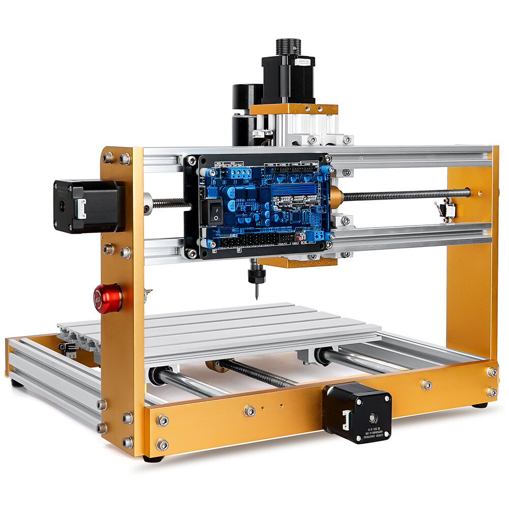 CNC 3018PLUS 500W Router Milling Drill Carving Machine Kit For PCB Wood DIY