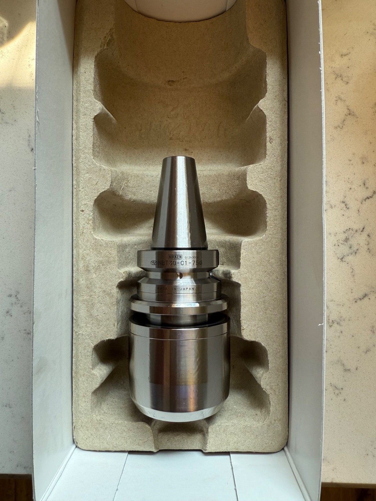 Lyndex-Nikken NBT30-C1-75G | 25000 RPM NBT30 Dual Contact Milling Chuck
