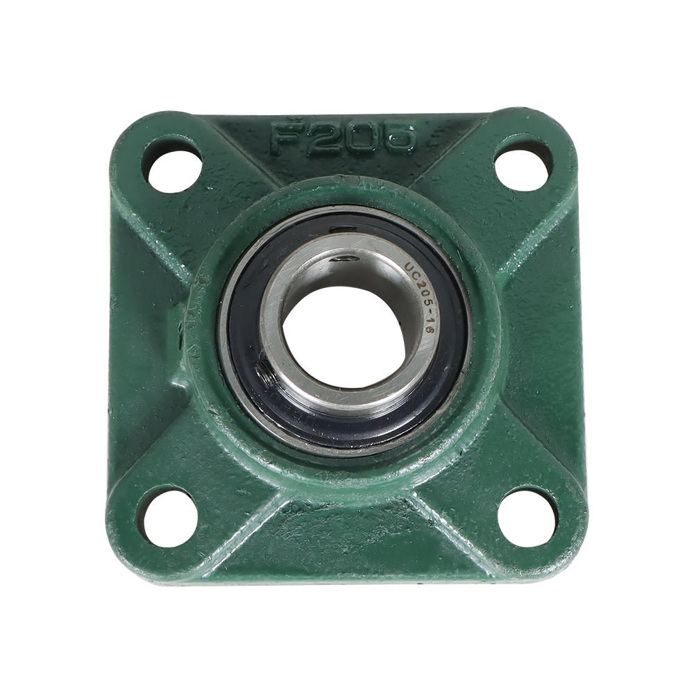 10 Pcs UCF205-16 Pillow Block Flange Bearing 1″ Bore 4 Bolt Solid Base