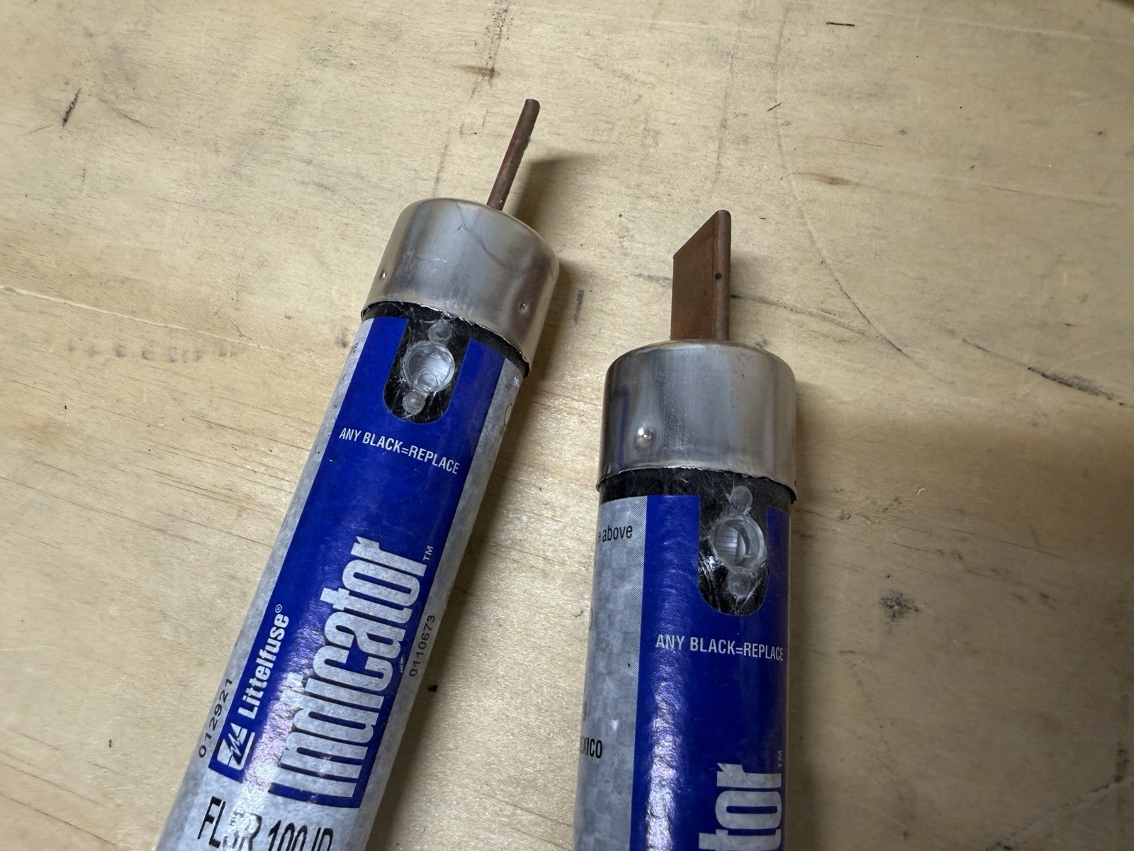 2 Pack Littelfuse FLSR100 ID Indicator Fuse 100 Amp Class RK5 600Vac Time-Delay