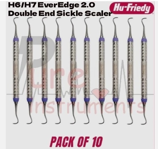 29 Pcs Lot Hu-Friedy SH6/79E2 SBH5/69E2 EverEdge 2.0 Double End Sickle Scaler