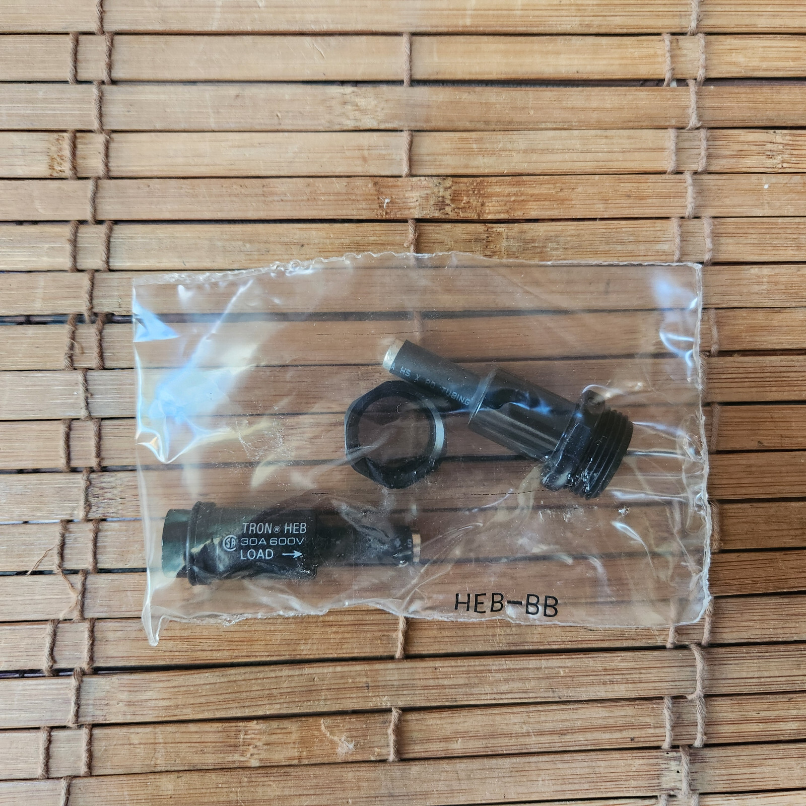 BUSSMAN TRON In-the-Line WATERPROOF FUSEHOLDER 30 AMP 600 VOLTS HEB-BB