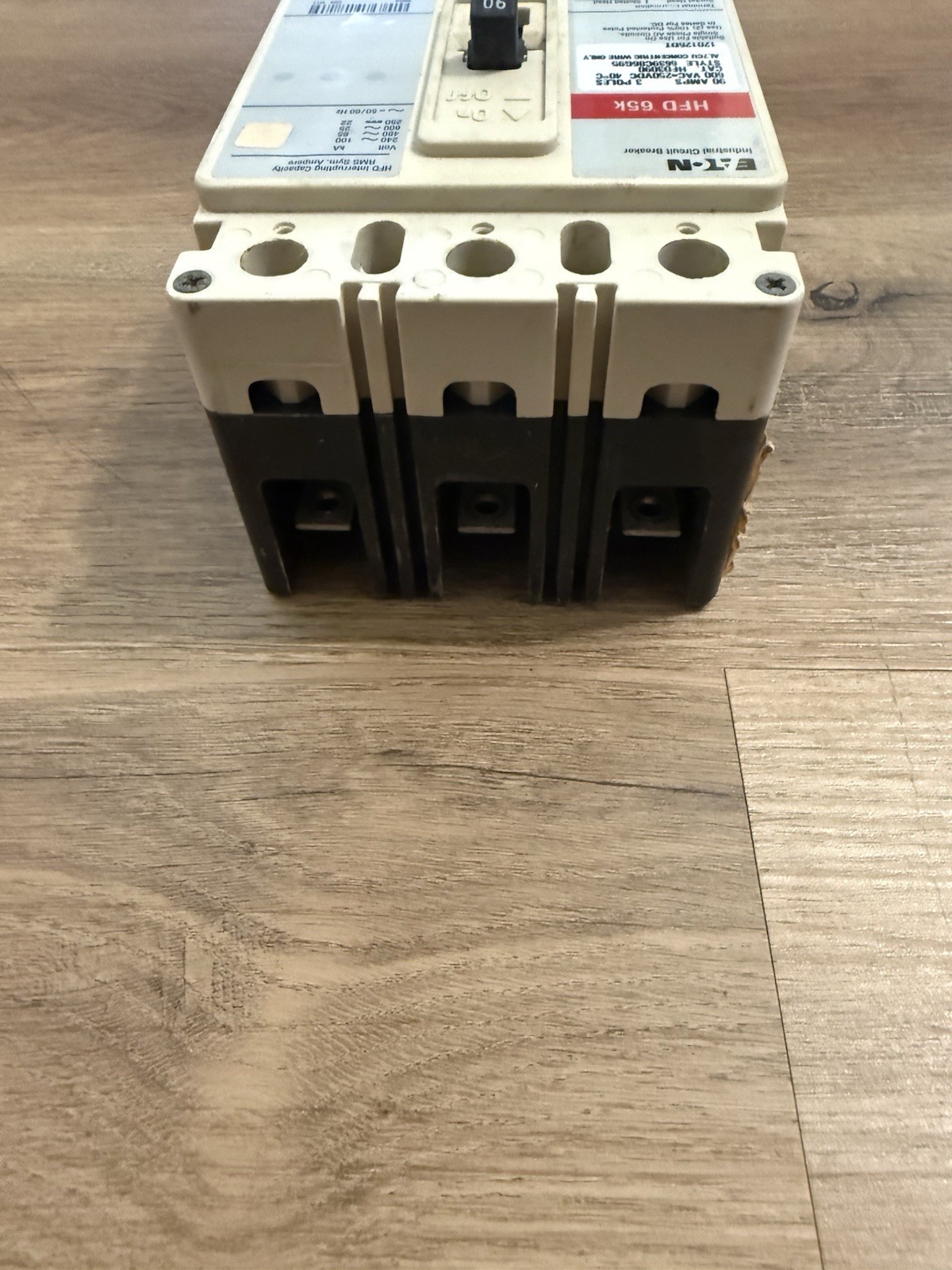 Eaton HFD3090 90 Amp 3 Pole 600vac