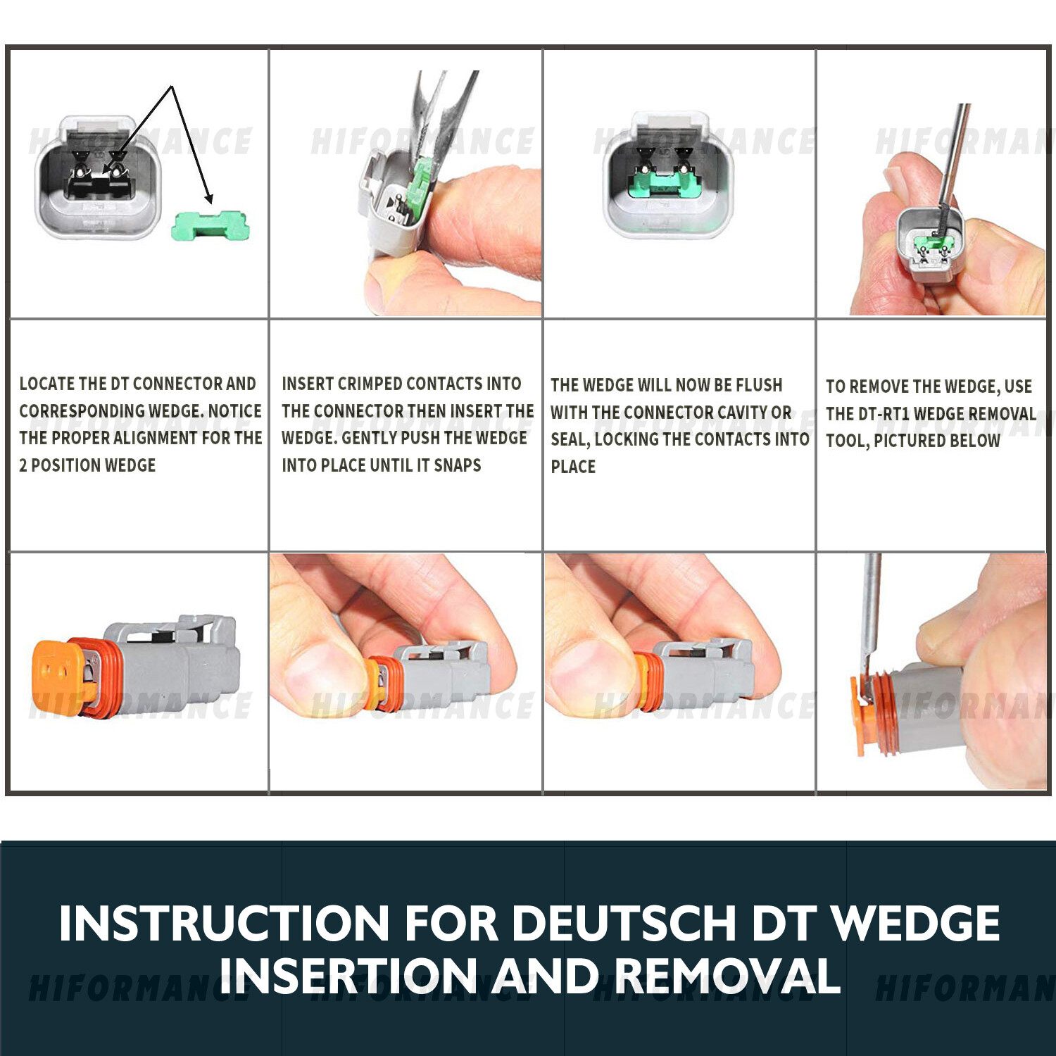 NEW 1750PCS Deutsch DT Connector Plug Kit With Deutsch Crimp Tool Auto Marine