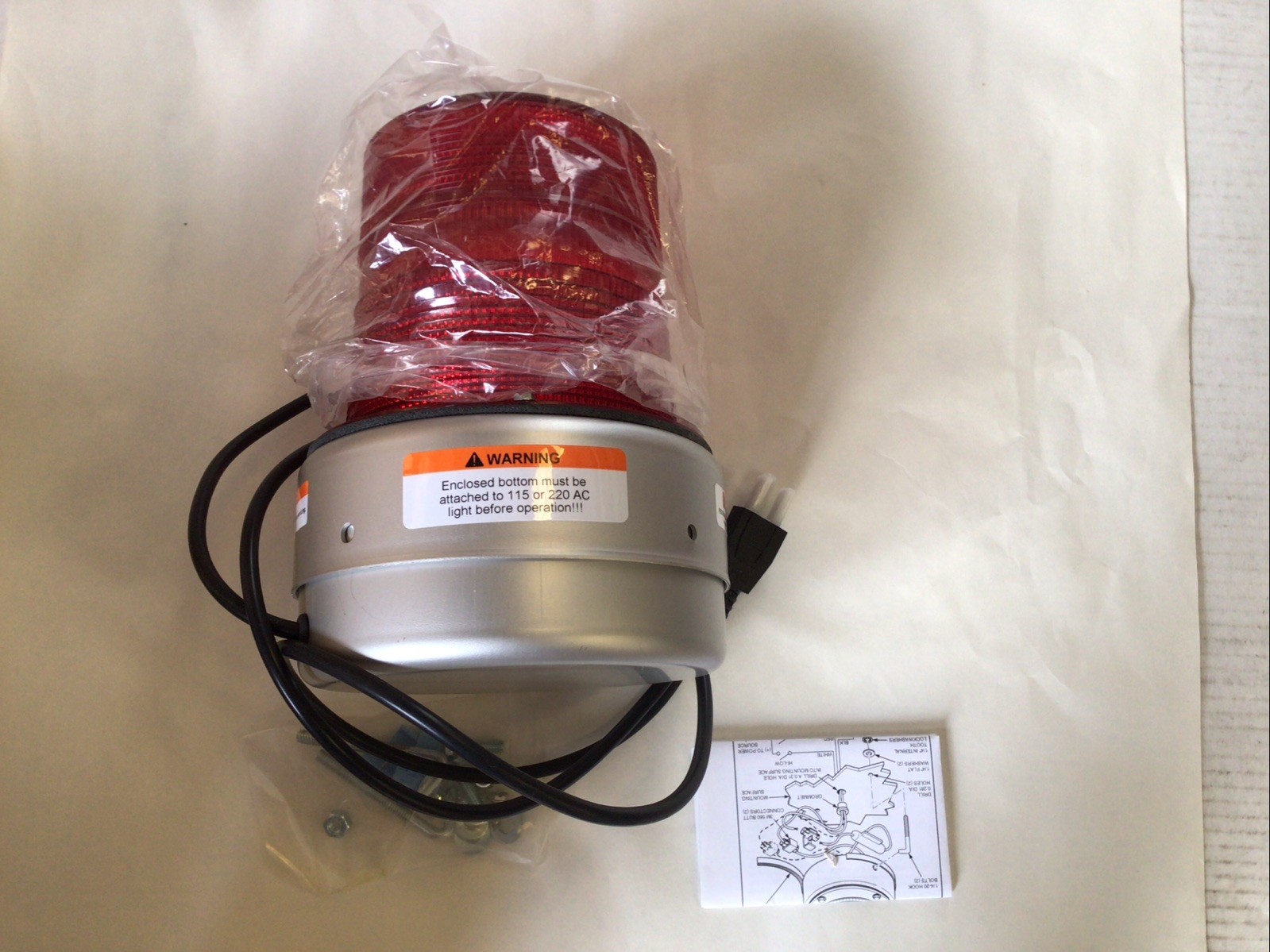federal signal Warning light fixture 412047-04